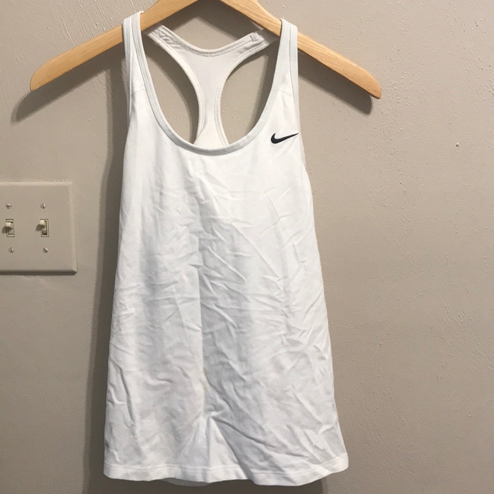 Nike White Tank Top
